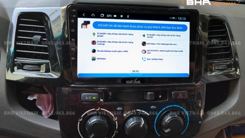 Màn hình DVD Android xe Toyota Fortuner 2005 - 2016 | Kovar T1